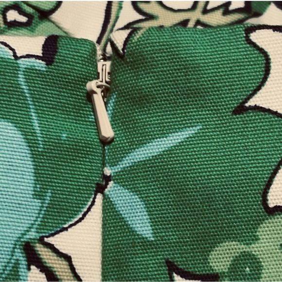 TALBOTS Women’s 22 Skirt Scalloped Floral Print Retro Preppy  Boho NWT - Picture 11 of 11